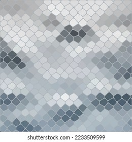 Abstract geometric triangles futuristic technology background. Illustration vector. Gray pebbles.