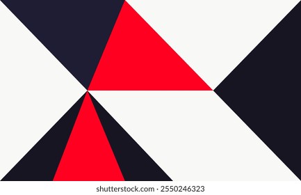 Padrão De Triângulos Geométricos Abstratos Para Modelo De Design