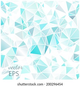 Abstract Geometric Triangular Background Vector