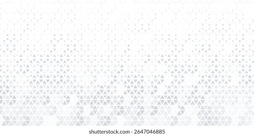 Abstract Geometric Triangular Pattern on White Background for Modern Designs