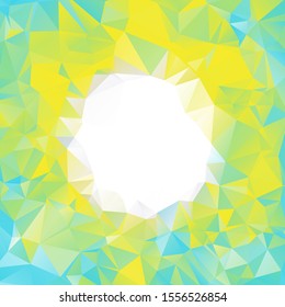 Abstract geometric triangulation background. Mobile wallpaper app