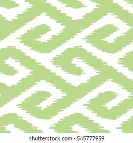 Abstract geometric tribal fret pattern
