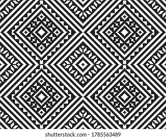 Abstract Geometric  Tribal Pattern