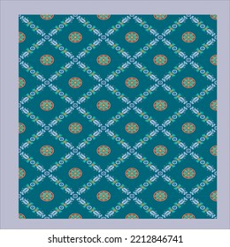 Abstract Geometric Tribal Print. Wall Art, Ethnic Islanders Wall Décor. Fiji Ethnography Design. Aboriginal Carpet, Mat, Vector Clipart