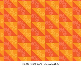 Abstract geometric tringle background pattern design