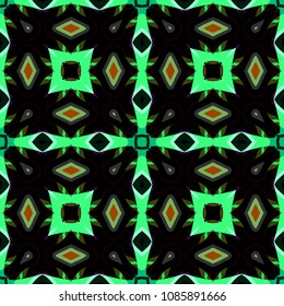 Abstract geometric vector artwork. Pattern for print, cloth design, wallpaper, carpet, puzzles, posters or fliers.