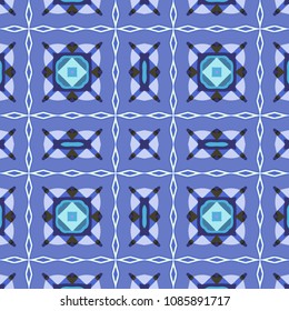 Abstract geometric vector artwork. Pattern for print, cloth design, wallpaper, carpet, puzzles, posters or fliers.