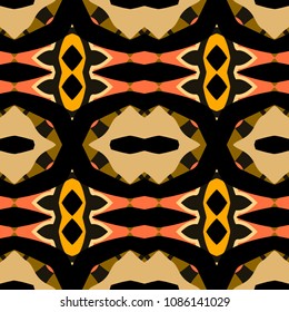 Abstract geometric vector artwork. Pattern for print, cloth design, wallpaper, carpet, puzzles, posters or fliers.