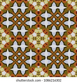 Abstract geometric vector artwork. Pattern for print, cloth design, wallpaper, carpet, puzzles, posters or fliers.