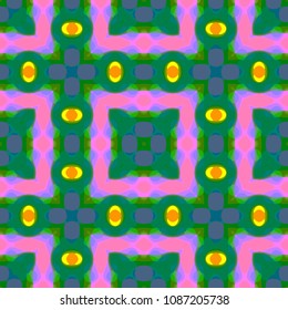 Abstract geometric vector artwork. Pattern for print, cloth design, wallpaper, carpet, puzzles, posters or fliers.