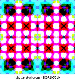 Abstract geometric vector artwork. Pattern for print, cloth design, wallpaper, carpet, puzzles, posters or fliers.