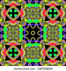 Abstract geometric vector artwork. Pattern for print, cloth design, wallpaper, carpet, puzzles, posters or fliers.