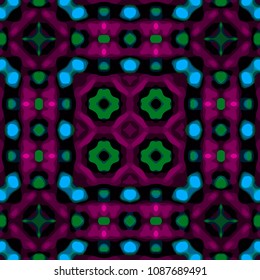 Abstract geometric vector artwork. Pattern for print, cloth design, wallpaper, carpet, puzzles, posters or fliers.