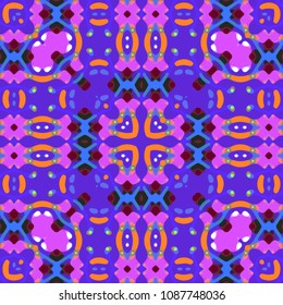 Abstract geometric vector artwork. Pattern for print, cloth design, wallpaper, carpet, puzzles, posters or fliers.