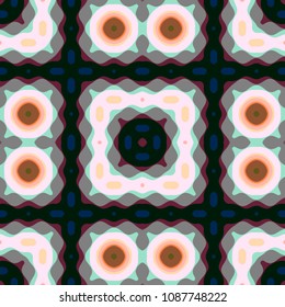 Abstract geometric vector artwork. Pattern for print, cloth design, wallpaper, carpet, puzzles, posters or fliers.