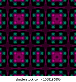 Abstract geometric vector artwork. Pattern for print, cloth design, wallpaper, carpet, puzzles, posters or fliers.