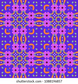 Abstract geometric vector artwork. Pattern for print, cloth design, wallpaper, carpet, puzzles, posters or fliers.