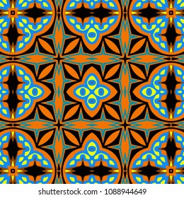 Abstract geometric vector artwork. Pattern for print, cloth design, wallpaper, carpet, puzzles, posters or fliers.