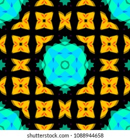 Abstract geometric vector artwork. Pattern for print, cloth design, wallpaper, carpet, puzzles, posters or fliers.