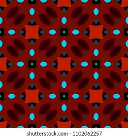 Abstract geometric vector artwork. Pattern for print, cloth design, wallpaper, carpet, puzzles, posters or fliers.