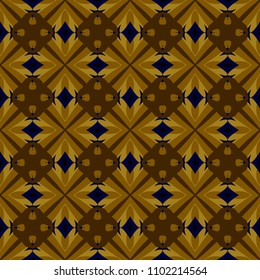 Abstract geometric vector artwork. Pattern for print, cloth design, wallpaper, carpet, puzzles, posters or fliers.