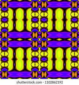 Abstract geometric vector artwork. Pattern for print, cloth design, wallpaper, carpet, puzzles, posters or fliers.