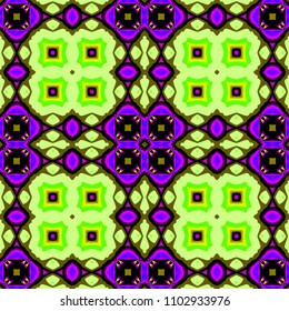 Abstract geometric vector artwork. Pattern for print, cloth design, wallpaper, carpet, puzzles, posters or fliers.