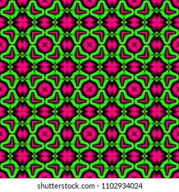Abstract geometric vector artwork. Pattern for print, cloth design, wallpaper, carpet, puzzles, posters or fliers.