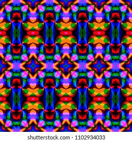Abstract geometric vector artwork. Pattern for print, cloth design, wallpaper, carpet, puzzles, posters or fliers.