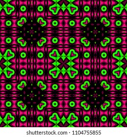 Abstract geometric vector artwork. Pattern for print, cloth design, wallpaper, carpet, puzzles, posters or fliers.