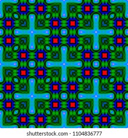 Abstract geometric vector artwork. Pattern for print, cloth design, wallpaper, carpet, puzzles, posters or fliers.