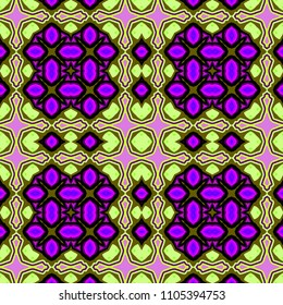 Abstract geometric vector artwork. Pattern for print, cloth design, wallpaper, carpet, puzzles, posters or fliers.