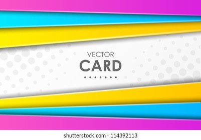 Abstract geometric vector background