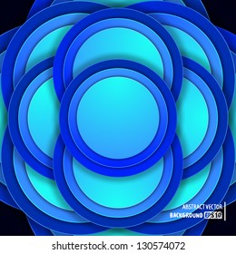 Abstract geometric vector background