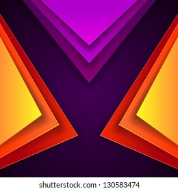 Abstract geometric vector background
