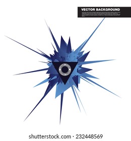 Abstract geometric vector background.