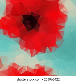 Abstract geometric vector background.