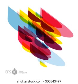 Abstract geometric vector background. 