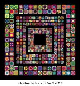 Abstract geometric vector background