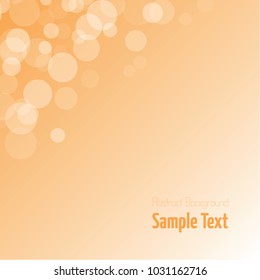 Abstract geometric vector background with circles