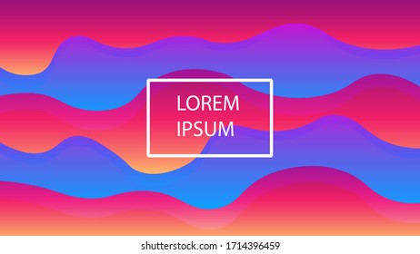 Abstract geometric vector background with colorful shapes. Modern template concept for wallpapers.