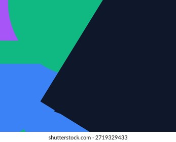 Abstract geometric vector background with colorful overlapping shapes, triangles and circles
