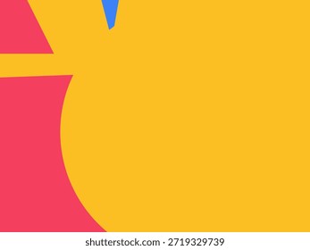Fondo geométrico Abstractas del Vector con las Formas superpuestas coloridas, los triángulos y los círculos