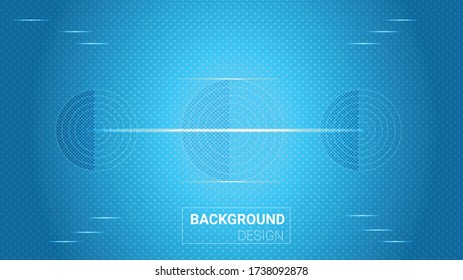 Abstract Geometric Vector Background Design 