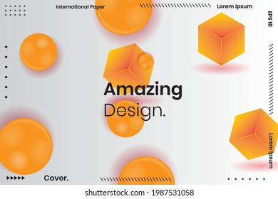 Abstract Geometric Vector Background. Geometric different color gradient styles on the background. vector abstract gradient illustrations, backgrounds for the cover of magazines, Banner, Poster.