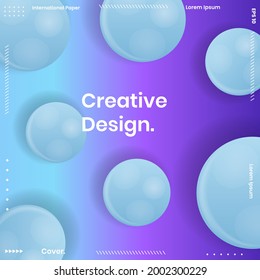 Abstract Geometric Vector Background. Geometric different color gradient styles on the background. vector abstract gradient illustrations, backgrounds for the cover of magazines, Banner, Poster.