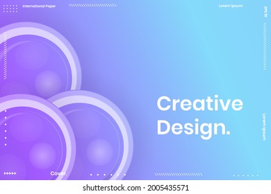 Abstract Geometric Vector Background. Geometric different color gradient styles on the background. vector abstract gradient illustrations, backgrounds for the cover of magazines, Banner, Poster.