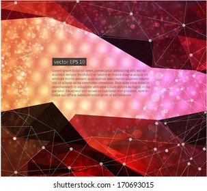 Abstract geometric vector background - eps10