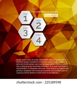 Abstract geometric vector background - eps10 