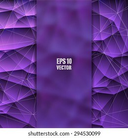 Abstract geometric vector background - eps10